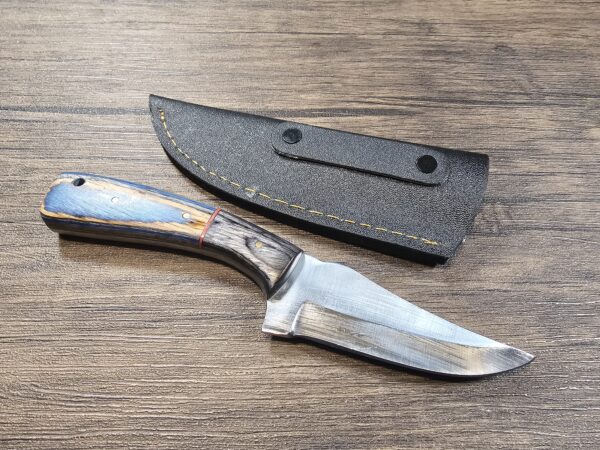 Handmade 8" Stainless Steel Skinning Knife - Image 2