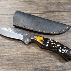 Handmade 9" Railroad Spike Steel Knife