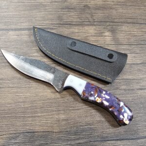 Handmade 9" Railroad Spike Steel Knife
