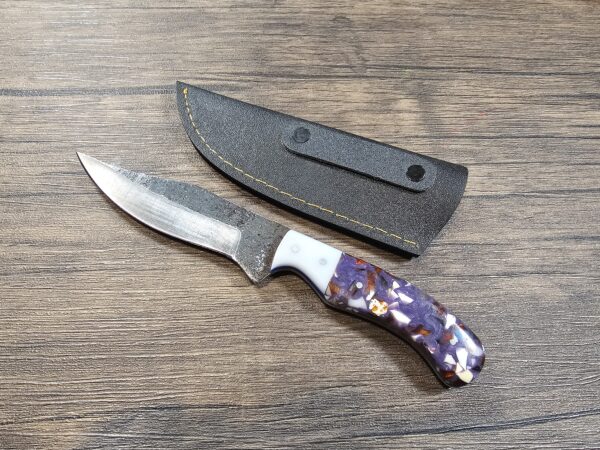 Handmade 9" Railroad Spike Steel Knife