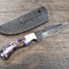 Handmade 9" Railroad Spike Steel Knife - Image 2