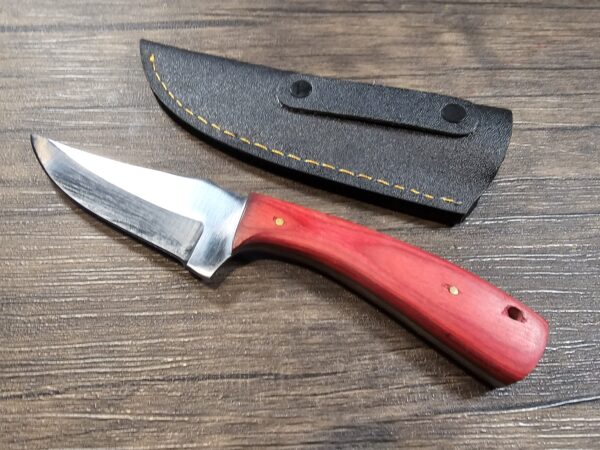 Handmade 8" Stainless Steel Skinning Knife - Image 2