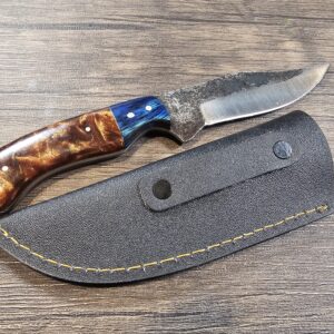Handmade 9" Railroad Spike Steel Knife