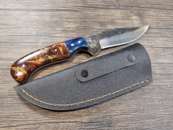 Handmade 9" Railroad Spike Steel Knife