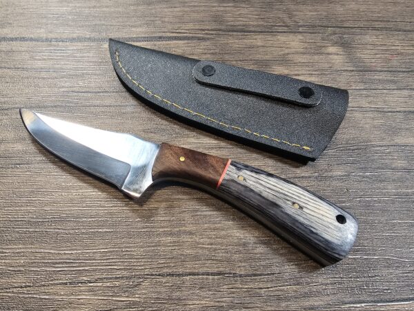 Handmade 8" Stainless Steel Skinning Knife - Image 2