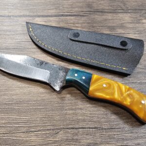 Handmade 9" Railroad Spike Steel Knife