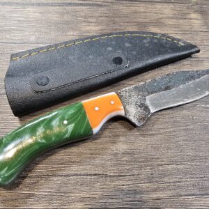 Handmade 9" Railroad Spike Steel Knife