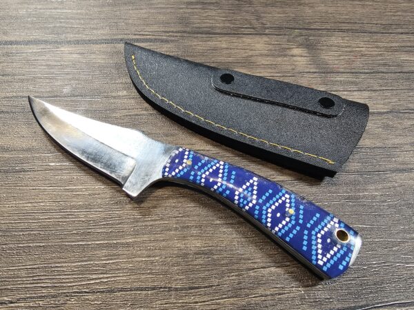 Handmade 8" Stainless Steel Skinning Knife - Image 2
