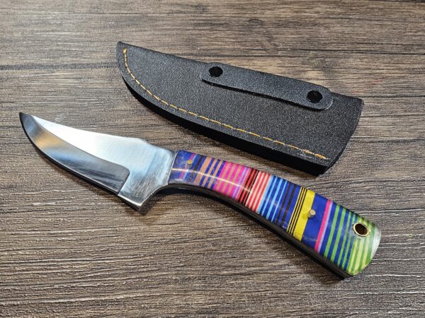 Handmade 8" Stainless Steel Skinning Knife - Image 2
