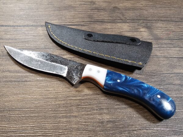 Handmade 9" Railroad Spike Steel Knife - Image 2